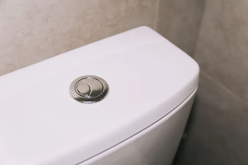 Toilet repair & installation — a newly installed toilet in a bathroom